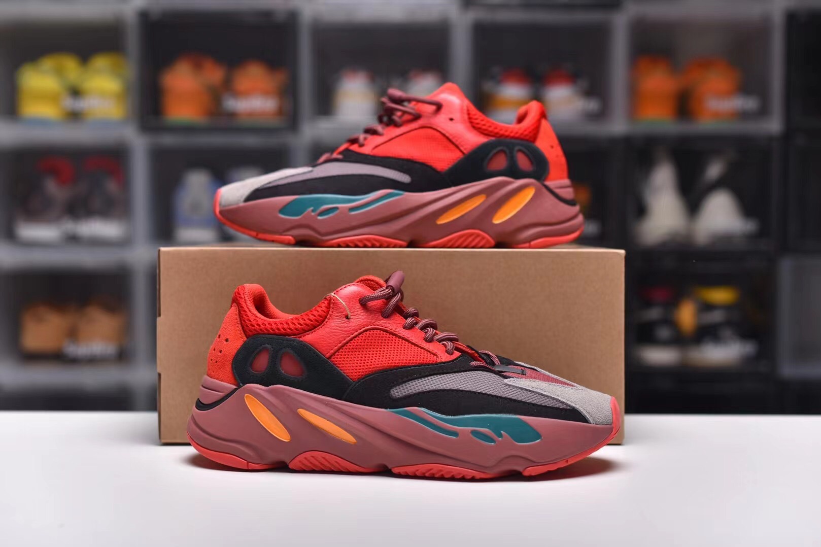 Yeezy Boost 700 Hi-Red Red HQ6979